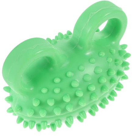 Hemobllo Palla per Esercizi Manuali Spinosa Verde, Trainer per Forza di Presa e Riabilitazione Mano, Dispositivo Portatile per Massaggio e Rafforzamento Dita e Polso
