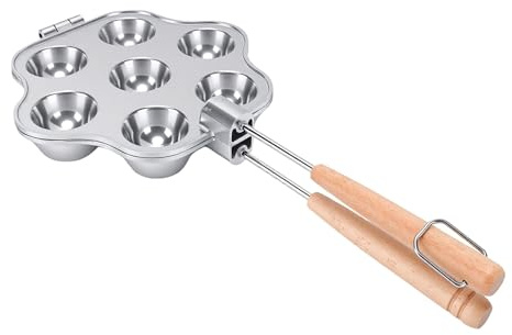 Socobeta Macchina per Biscotti Antiaderente per Torte Aperte con Manici in Legno per Progetti di Cottura Versatili in Lega di Alluminio 21x43,5 Cm
