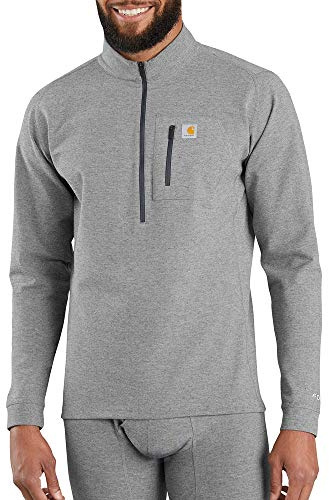 Carhartt Force Tech Långärmad underställströja med kvartsdragkedja, för män, XXL