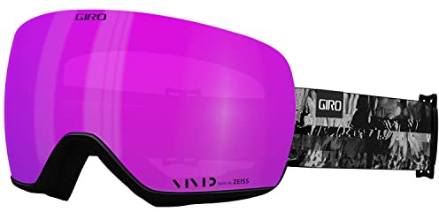 Giro Lusi Goggles - Women's B/W Data Mosh Frame Vivid Pink/Vivid Infrared Lens