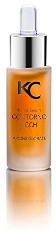 Siero Bionico CONTORNO OCCHI • Melatonina, Vit.C, Vit.B3, trattamento intensivo ad azione globale, anti-macchie, leviga, ripara, schiarisce, decongestiona la zona perioculare.