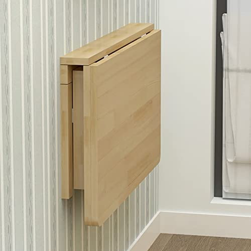 wandklapptisch klapptisch Wand wandtisch klappbar, Wäsche-Klapptisch, Holz-Wandtisch, Wandtisch, zusammenklappbarer Computertisch, Wandschreibtisch, schwebender Schreibtisch, klappbare Werkb
