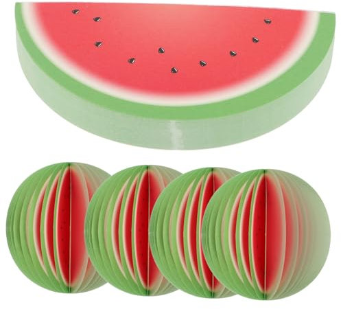 FUNOMOCYA Teiliges Diy Karton Wassermelonen-motiv Notizblock Tagesplaner Leicht Abreißbar Geeignet Für Büro Schule Zuhause To-do Listen Und Tagebuch Schreiben Praktisch Langlebig