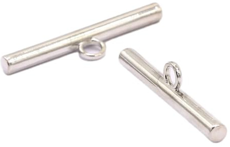Anevous 20 Stück Metall Knöpfe, 30mm Ersatz Knöpfe Nähen, Vintage Blazer Knöpfe, Jacke Knöpfe für DIY Handwork Handtasche,Windbreaker Rucksack Geldtasche, Kleidern, Blusen,Silber