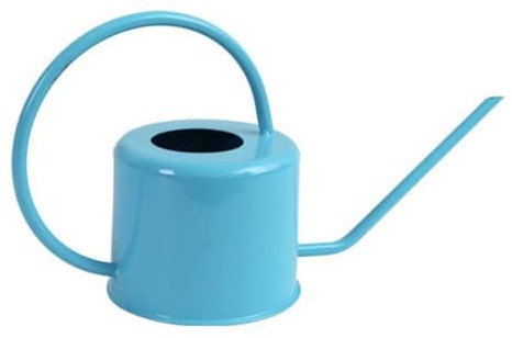 Regadera de metal para plantas al aire libre, boquilla larga, para plantas de interior, de acero inoxidable, para plantas de interior pequeñas, maceta vintage para suculentas, bonsái, jardín, flor,