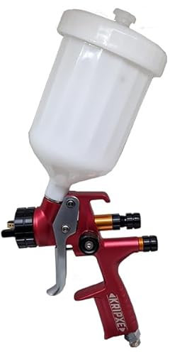 Kripxe Pistola Pulverizadora Profesional De Pintura K-95 Lvmp, Depósito De 600Ml