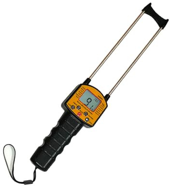 Misuratore digitale per cereali con funzione di avvisi vocali, facile da trasportare, tester per riso, grano e mais, test di colture multiple facili da trasportare