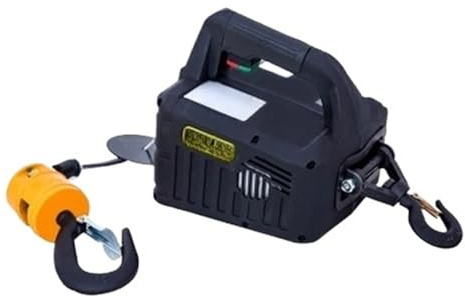 Verricello Elettrico 220v 500kg Gru Telecomandata Paranco A Fune Elettrico Guscio In Alluminio Coperta Piccola Verricelli elettrici(MANUAL 300 KG 11.8M)