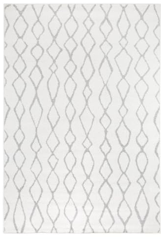 andiamo Webteppich Bolonia Ornament-Muster modern Polypropylen Öko-Tex 100 Teppich in grau, 120 x 170 cm