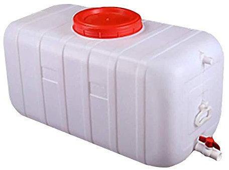 Tanque Agua 25L Tanques De Agua El Plastico Con Asa Sin BPA Contenedores De Almacenamiento De Agua Con Grifo Almacenamiento De Agua en El Hogar Resistente A Ácidos Y Álcalis（25L/50L/100L/150L/200L/300