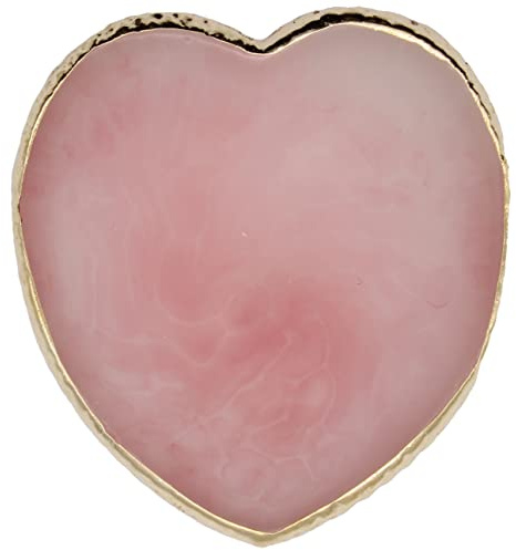 Nail Art Palette Resin Nail Art for Nail Polish Gel Polygel Varnish Colour Mix Manicure Cosmetic Tool - Pink Heart