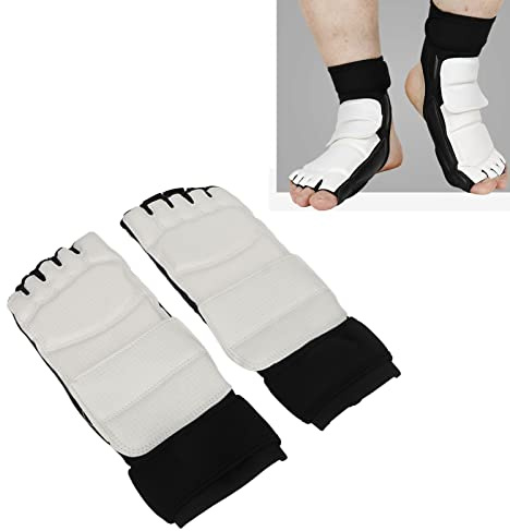 Fabater Taekwondo-FußSchutz, Training Boxen Kampfsport Boxsack Sparring Muay Thai Kung Fu FußSchutz, FußSchutz Zum Schutz TKD-Fußausrüstungsunterstützung für Männer, Frauen, Kinder