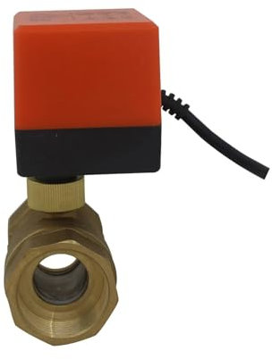 MUHM 220 V AC 2-Wege-Motorkugelhahn Elektroventil Elektromotorischer Kugelhahn Sanitär 90° (Size : DN32)