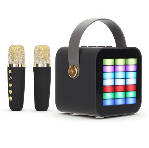 Kids Karaoke Machine karaoke machine kids Portable BT 5. Clear Sound Children Mini Karaoke Machine Multi Sound Effects for Party for Laptops for Mobile Phones Karaoke Machines