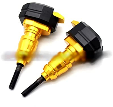 MKSZY Für Suzuki SV650 SV650 SV 650 1999-2015 2014 2013 2012 2011 Motorrad Fallschutz Sturzpad Verkleidung Stoßfester Schutz (Color : Gold)