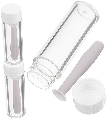 IWOWHERO 3pcs Silicone Rgps Lens Stick Replaceable Contacts Lens Applicators Portable Contacts Remover for Daily Use