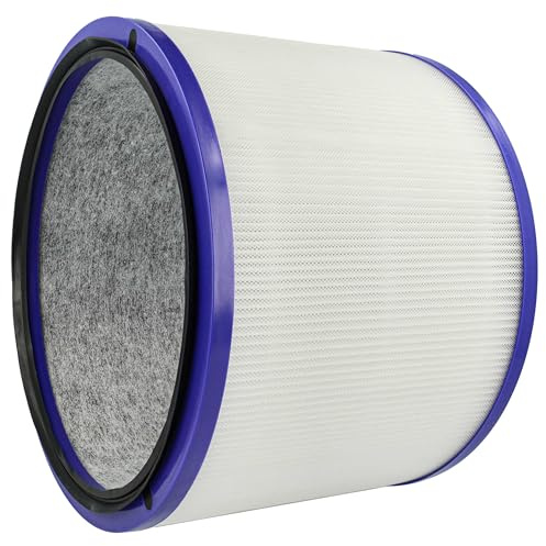 vhbw HEPA-Filter kompatibel mit Dyson Pure Cool Link DP01 | DP03, HP00, HP01, HP02, HP03 Luftreiniger - Ersatz für Dyson 967449-04 Filter Ersatzfilter