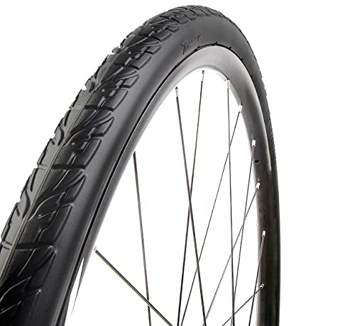 Tannus Tire Däck 700x32c (32-622) Shield | 100% Slitstarka Urban/Vandringscykeldäck, Färg Midnight (Svart), Hårdhet Regular