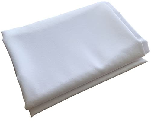 aufodara Bügelvlies Weiß 200x150cm Bügeleinlage Mittelschwer 60 g/m² Vlieseinlage zum Nähen für Nähen Handwerk, Patchwork (200 x 150 cm, Weiß)