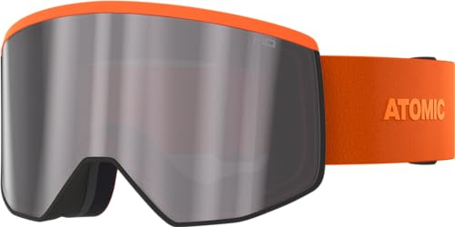 ATOMIC FOUR PRO HD, Des lunettes de protection Unisexe, Orange, NS -