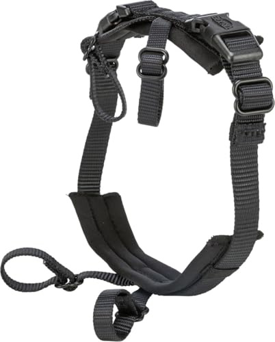 Panik-Adapter Stay für Geschirre, L–XL: 59–92 cm/25 mm, schwarz