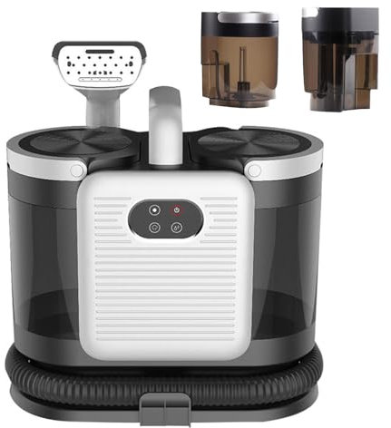 Máquina limpiadora de alfombras, máquina limpiadora de manchas para sofás, máquina limpiadora de tapicería, máquina limpiadora por succión por pulverización de 12 Kpa, diseño de tanque de agua doble