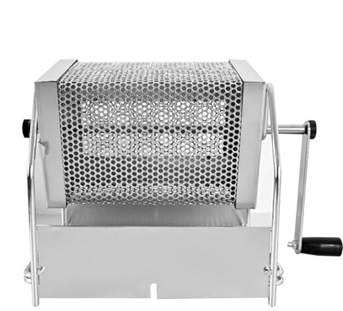 Hand Coffee Bean Roaster - Handheld Coffee Roasting Device | Stainless Steel Hand Home Use Coffee Roasters | Hand Coffee Baking Machine, Stovetop Coffee Roaster for Home