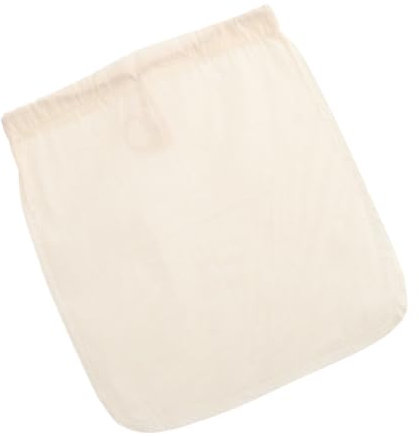 COLLBATH Cotton Filter Bag Reusable Mesh Strainer for Juice and Yogurt Cheese Cloths Milk Bags for Straining