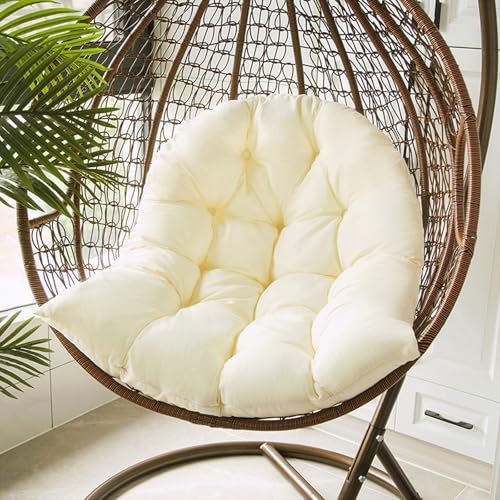 A,80x100cm,Papasansessel Kissen Multifunktional Papasan Sitzkissen Für Hängesessel Polster Für Gartenmöbel Sesselkissen Kissen Für Hängesessel Wiegenschaukel-Sitzkissen