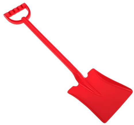 Milisten Pelle à Sable Neige Plastique pour Garçon Fille Outil De Jardinage Portable Jouet De Creusement pour Plage Et Bac à Sable Rouge
