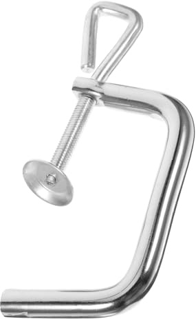 BAZEITFLOW Heavy Duty Pasta Maker Fixing Clip Clamp Replacement Part for Manual Noodle Making Machines Reliable Pasta Machine Clamp Accessory for Easy Repair and Secure Fixing