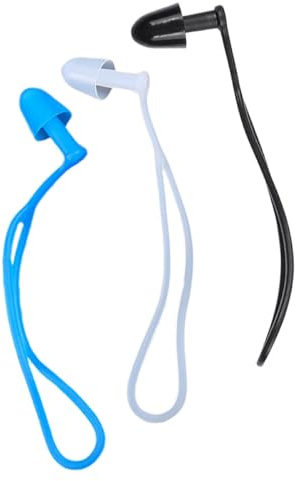 Luxshiny 3 Paare Wasserdichte Silikon Ohrstöpsel Schwimmer Gehörschutz Flexible In ear Schwimmstöpsel für Erwachsene und Jugendliche Badewannen Ohrenpflege Schutz