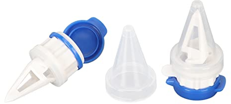 Jelquix Milk Box Spout Pourer Convenient Easy to Install for Boxed Milk and Fruit Drinks for Home Kitchen, 2pcs ABS and PP