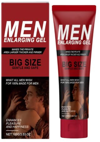 Vårdande gel för män Slät och len konsistens uppfriskande medtagbar 100