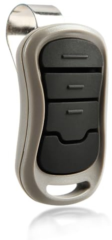 Garage Outlet Replacement 3 Button G3T-R Garage Door Remote Opener with Visor Clip for Genie-Intellicode 37330R, G3T-BX, GIT-3 (ACSCTG Type 3) 390/315 MHz