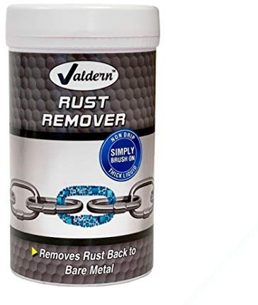 Valdern Rostentferner 250ml Rostentferner Stahl Metall Entfernung Entfernung Mittel Behandlung Dickes Flüssiges Gel