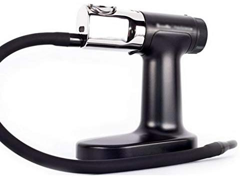 GaoYunQin Cocktails fumées Pistolet Portable Pistolet a Infusion de Fumée, Fumoir Électrique Portatif, Petite Machine a Fumée en Bois pour Cocktail, Whisky, BBQ Extérieur, Viande, Pizza et Cuisine