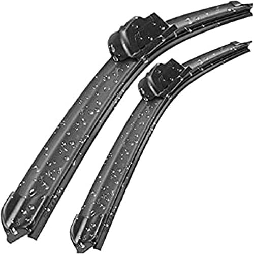 WBLDP-SDGT Auto ScheibenwischerbläTter Windshield Wipers für Renault Dacia Sandero Mk2 2012-2014 20 22, Schnelle Und Saubere Wischer-Frontwischerblätter Scheibenwischerarm