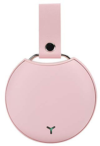 NSXAYIWENSXAYIWE Chauffe-Mains électrique Rechargeable, Portable, à Dissipation Uniforme de la Chaleur, Charge USB, Chauffe-Mains à Température Constante pour Femme(Rose)