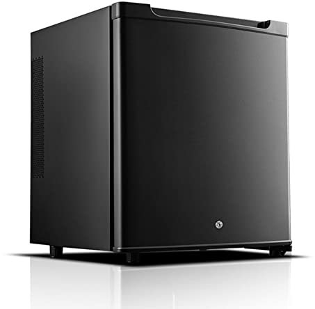 30L Mini Kylskåp För Sovrum Fristående Kylskåp Med Kyla Och Värme Elektrisk Reefer Drycker & Wine Larder Kylskåp Ställbar Termostat Låsbar För Sovrum Och Kontor(Black)
