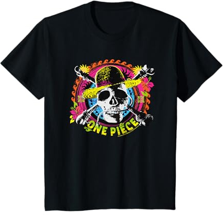 Enfant Chapeau de paille One Piece Pirates Logo Anime Monkey D Luffy Kids T-Shirt