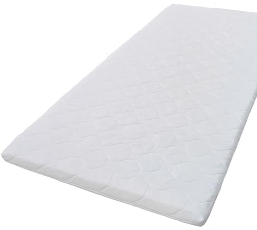 Crownmiller Basic XXL Topper 120x200 cm fest 7cm hoch 7-Zonen Bezug waschbar bis 60 Grad Oeko-TEX® 100