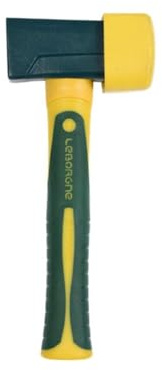 Massette Batipro Novamax 1.2kg 26cm + embout caoutchouc - Leborgne