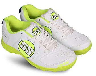 SS Men's Modern Cricket Shoes, White, US 11.5