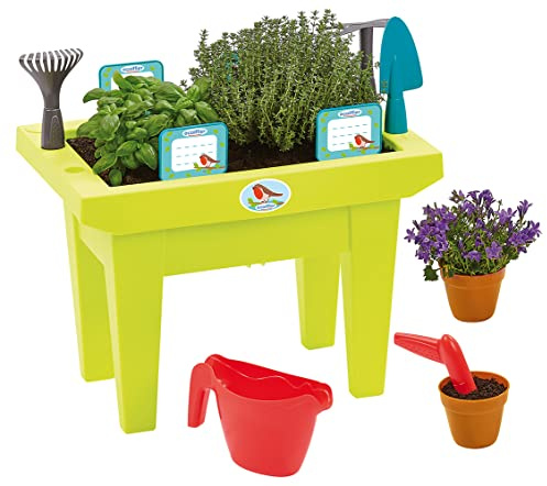 Jouets Ecoiffier - 4290 - La jardinière garnie - Jeu de plein air - Dès 18 mois - Origine France Garantie