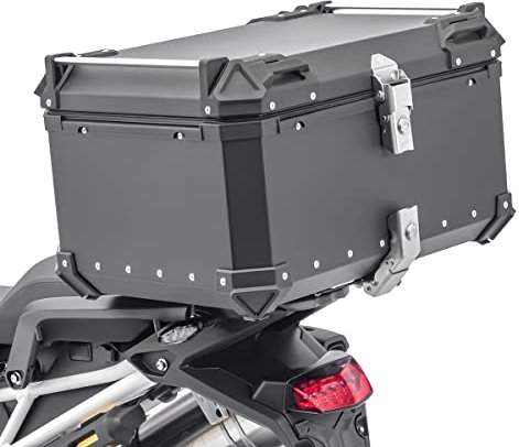 Bagtecs Motorrad Alu Top Case XB65 Aluminium 65 Liter schwarz