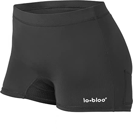 lobloo sous-vêtements de Coquille de Protection Athlétique pour Femme, Noir, XS-XL (as4, Alpha, x_l, Regular, Petite)