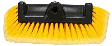 caapmony Brosse de lavage de voiture pour nettoyer les véhicules, bateaux, véhicules utilitaires ou voitures de courtoisie - Poils super doux pour un nettoyage résistant aux rayures - Fixation