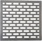 LUNA WAY CAST IRON - Griglia di Ventilazione in Ghisa | Adatta per Camino e Stufa | Design Moderno e Resistente | Griglia Camino 25x25 | Dimensioni 25x25 cm