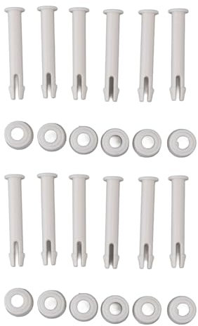 Jenngaoo 12er Pack Halterungs Schwimmbad Verbindungsnägel, Kunststoff Pool Verbindungsstifte, Halterungs Schwimmbad Montagesatz Für Pool Ersatzteile, 2,1 Zoll, 2,4 Zoll, 2,8 Zoll(5.5CM)